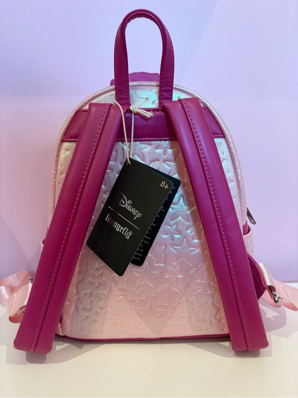 Loungefly Disney Hannah Montana Guitar Mini Backpack BNWT 🎸🎀 - Picture 4 of 6